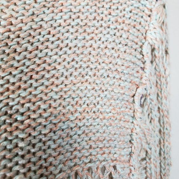 Free people open knit heathered crew neck sweater - Picture 7 of 7